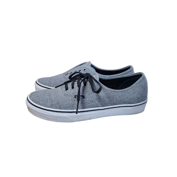 Vans TB4R Men’s Size 11 | Gray Canvas Skate Shoes | White Sole | Made in Vietnam - Picture 2 of 7